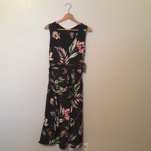 Vince Camuto tropical floral jumpsuit